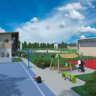 Schoolspeelplaats inrichten - Ontwerp van een veelzijdig ingerichte schoolspeelplaats